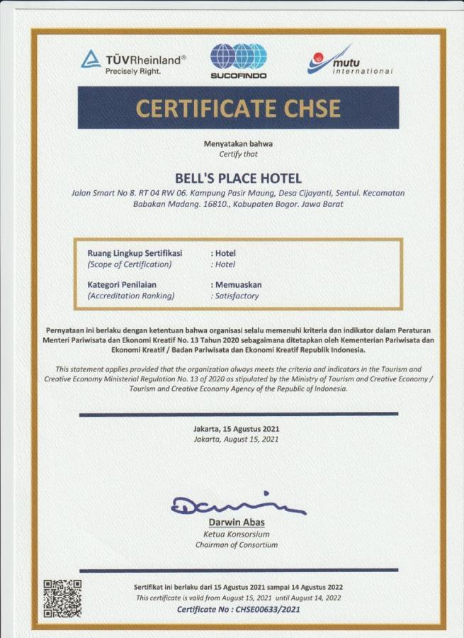 Oyo 2233 Bell'S Place Bogor Exterior foto